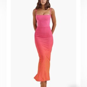Calista Ombré Mesh Cocktail Dress ~ 
HOUSE OF CB